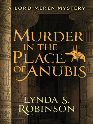 cover image of Murder in the Place of Anubis